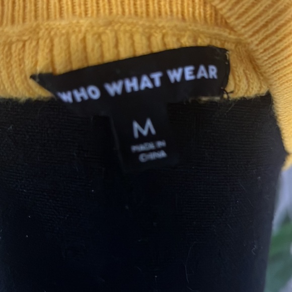 (EUC) Who What Wear V neck Top - Picture 3 of 3